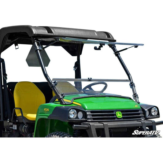 SuperATV John Deere Gator Scratch Resistant Flip Windshield