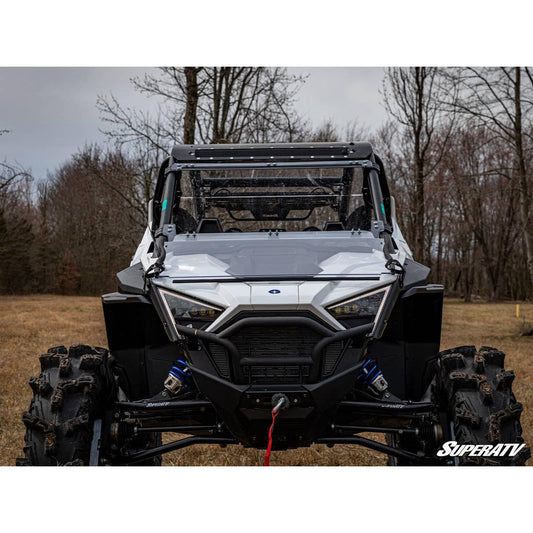 SuperATV- 2020+ Polaris RZR Pro XP Scratch Resistant Flip Down Windshield