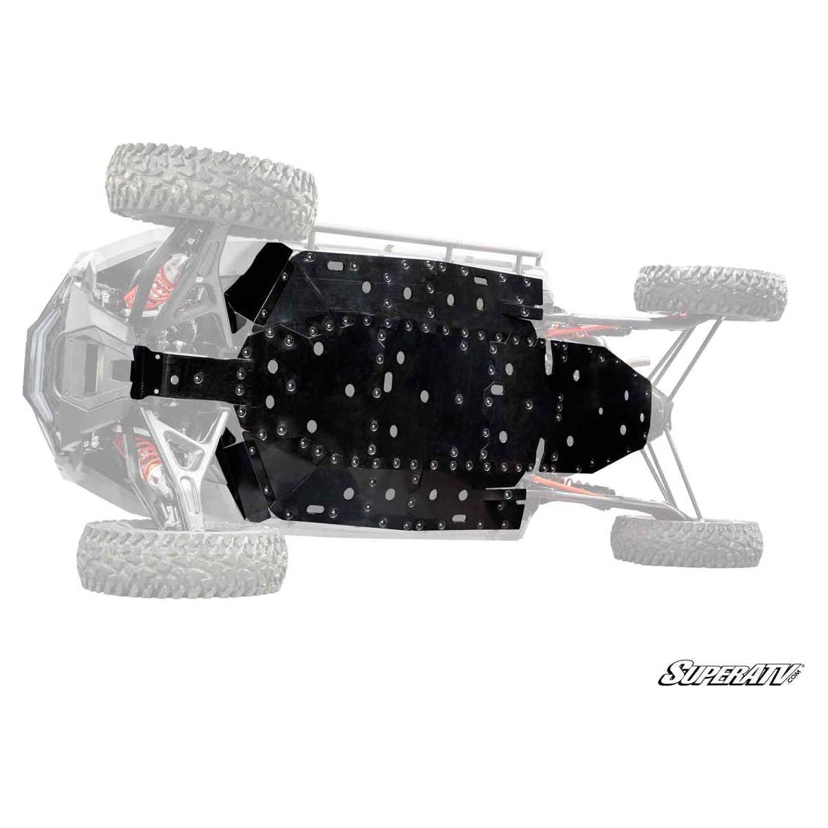 SuperATV 2022+ Polaris RZR Turbo R 4 Full Skid Plate