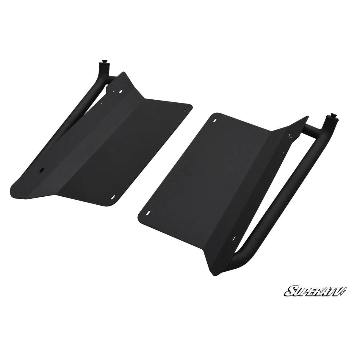 SuperATV 2016+ Yamaha YXZ Heavy Duty Nerf Bars - Black