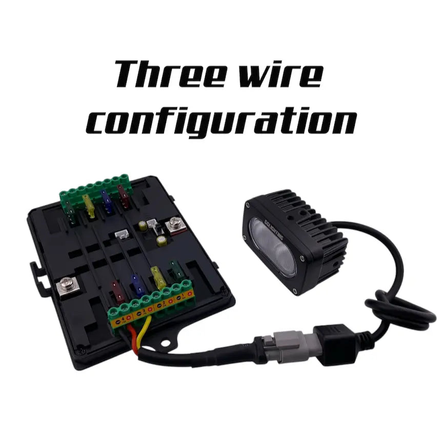 8-Gang Switch Panel With RGB And Remote Control Bluetooth App - safesled