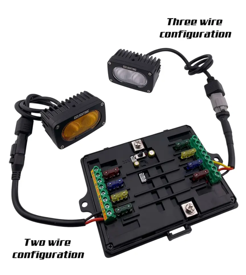 8-Gang Switch Panel With RGB And Remote Control Bluetooth App - safesled