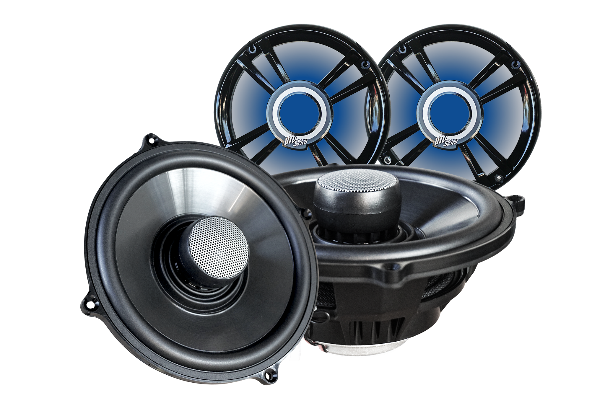 RZR® Pro Series 6.5" Rear Seat Speaker Pods - Unloaded | UTVS-PRO-RP65