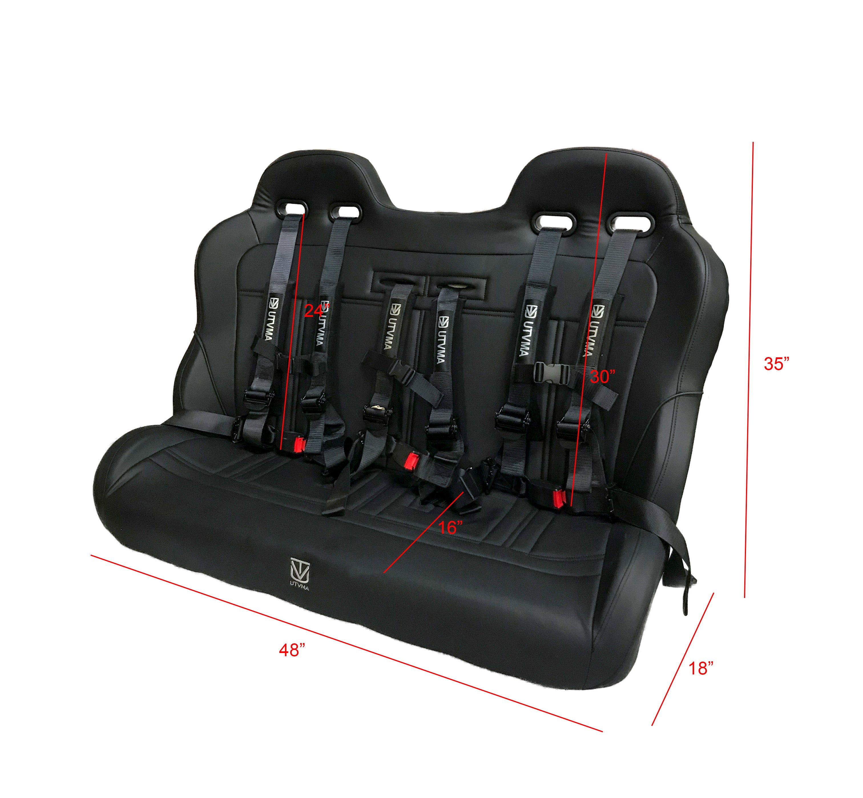Teryx 4 Rear Bench Seat (2012-2025) W Harnesses