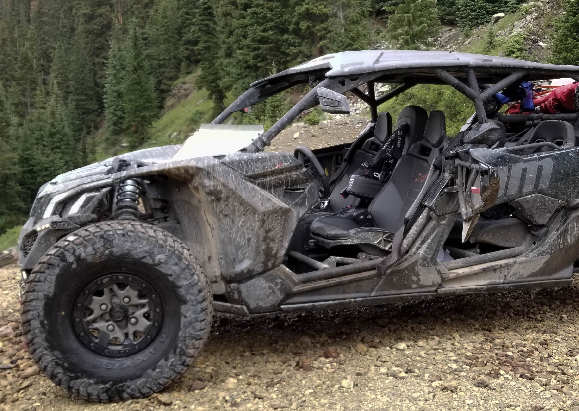 Maverick X3 and X3 Max Front/Rear Bump Seat (2017+)