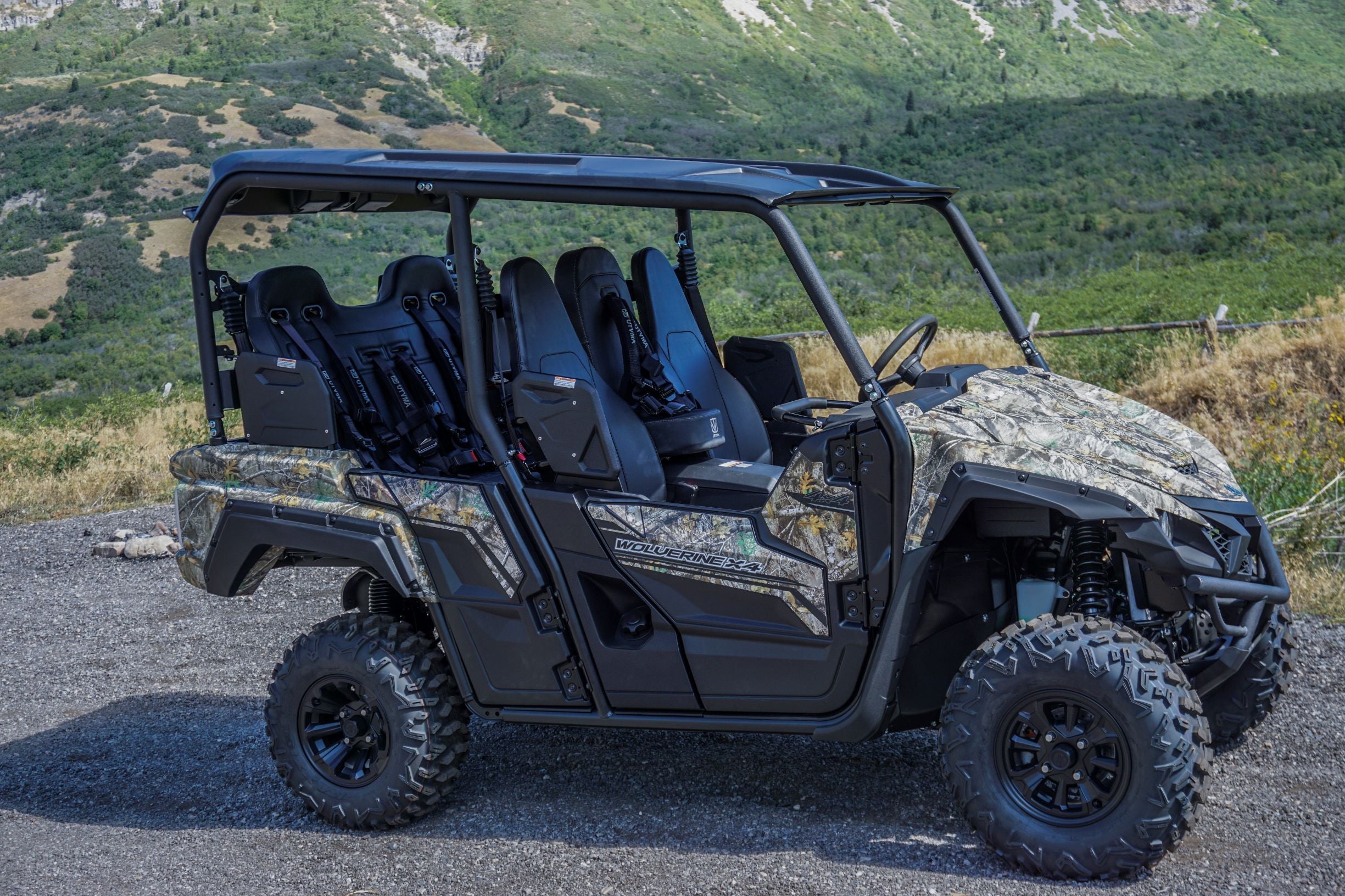 Yamaha Wolverine X4 Rear Bench Seat (2018+) W Harnesses