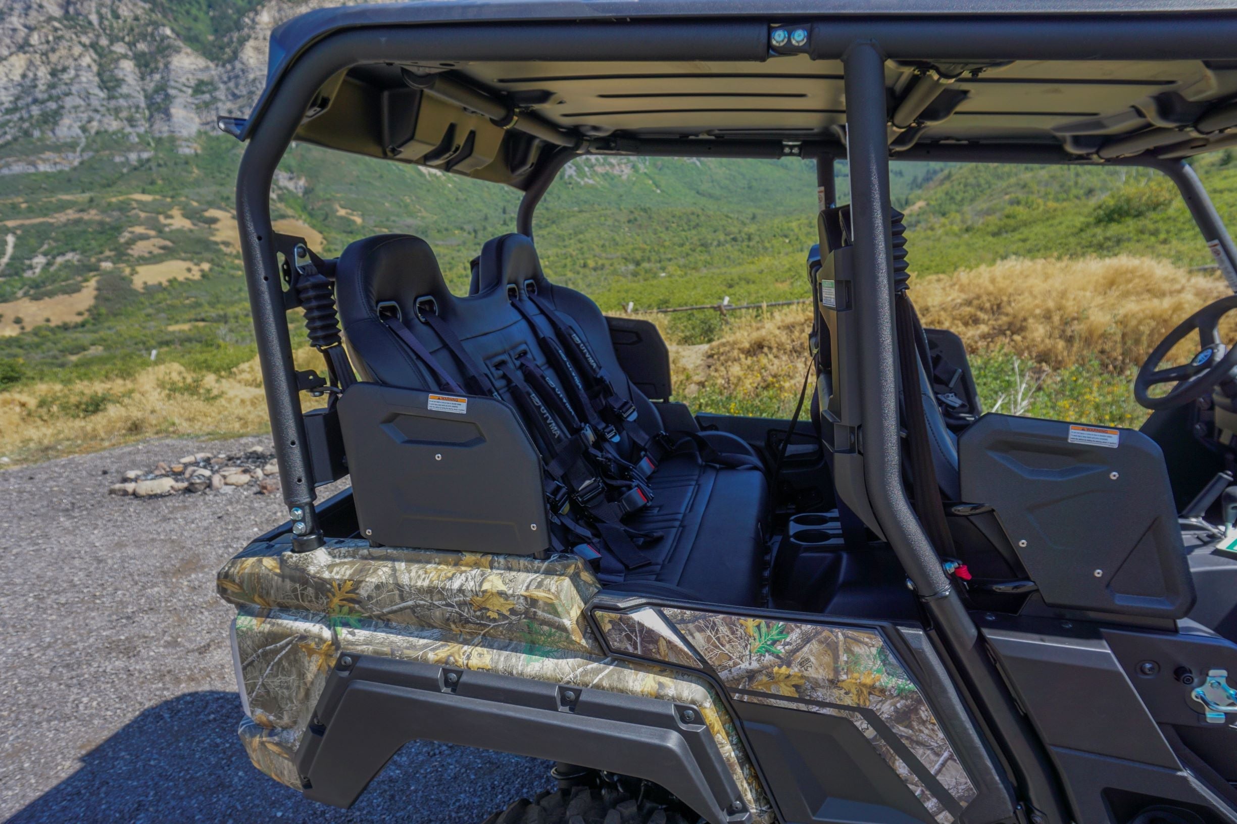 Yamaha Wolverine X4 Rear Bench Seat (2018+) W Harnesses