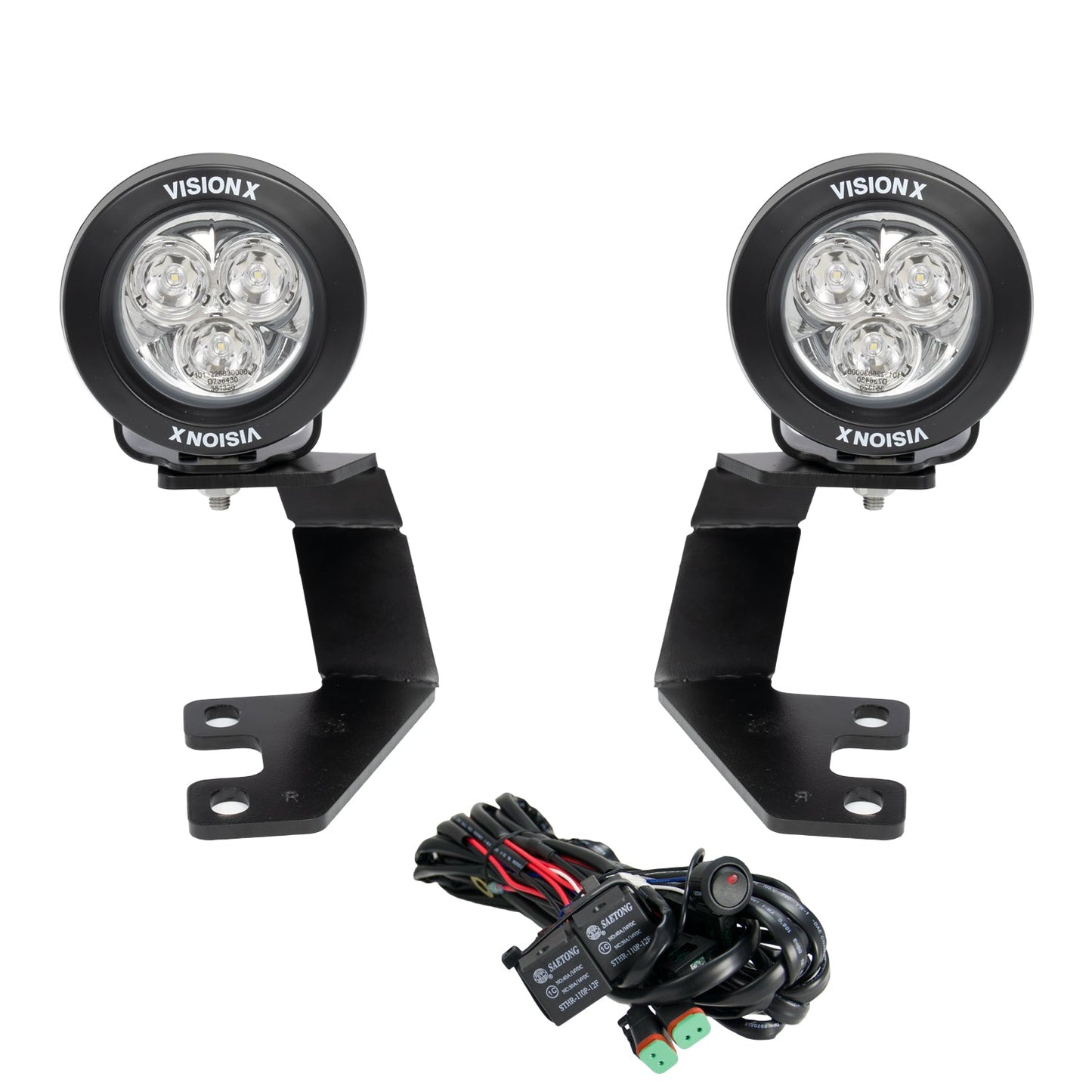 2010-2023 Toyota 4-Runner A-Pillar Mounts 3.7" CG2 Light Cannons