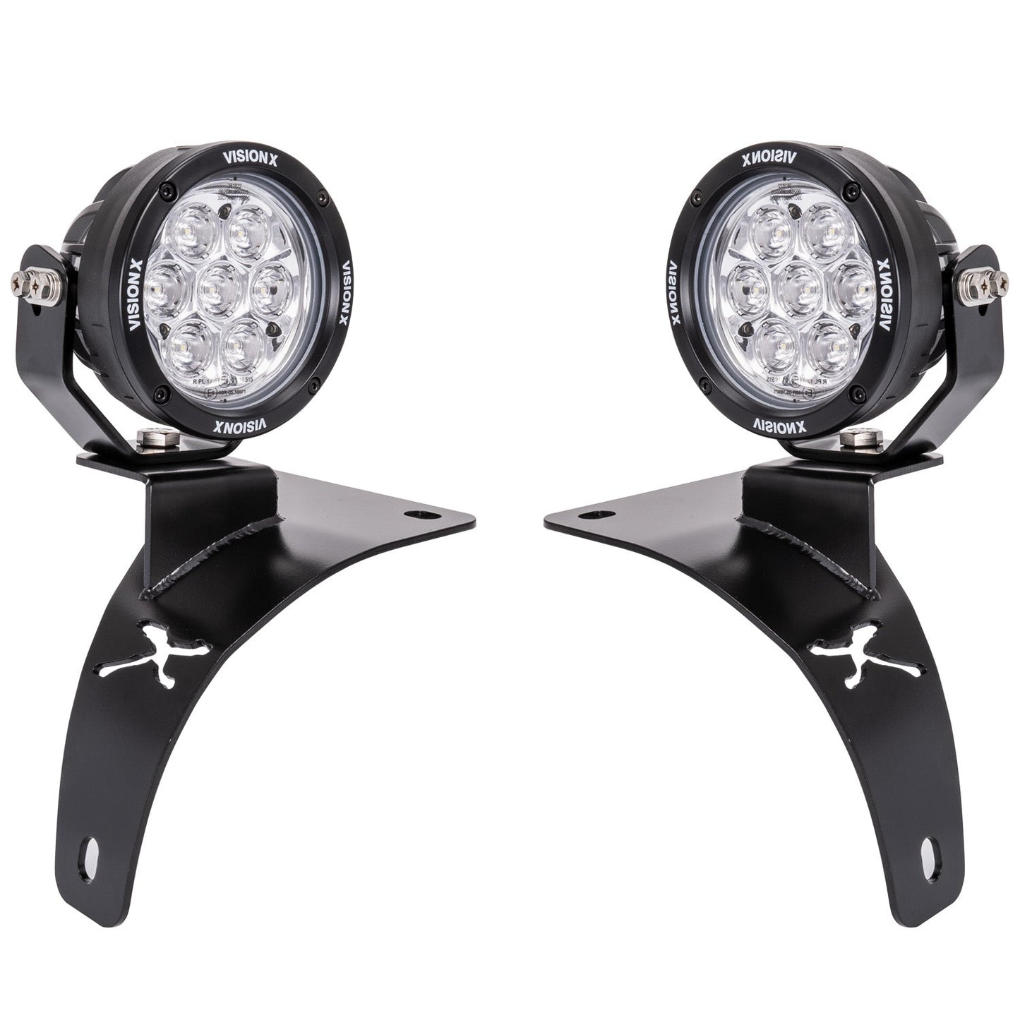 18+ Jeep JL / '20+ Jeep Gladiator Cowl Light Kit (With 4.7" CG2 Light Cannon)