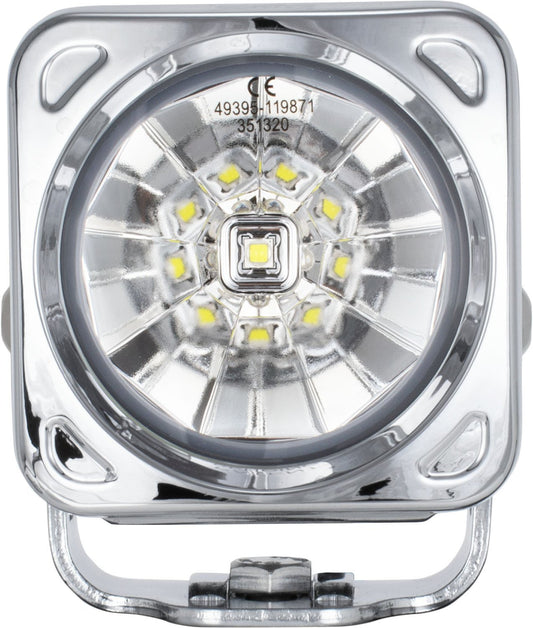 3" Optimus Chrome Square 60° Beam LED Light