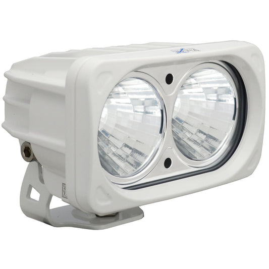 6? White Optimus Dual 20° Beam LED Light