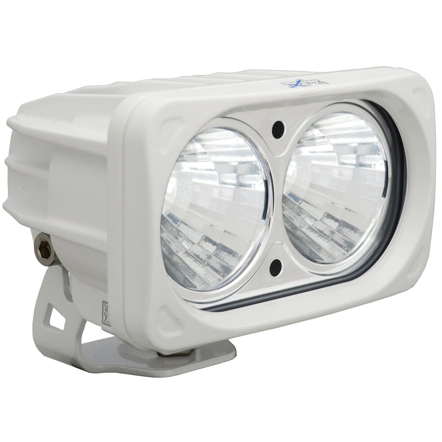 6? White Optimus Dual 20° Beam LED Light Kit