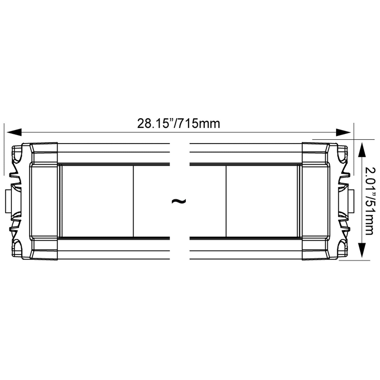28" XPL Chaser Bar