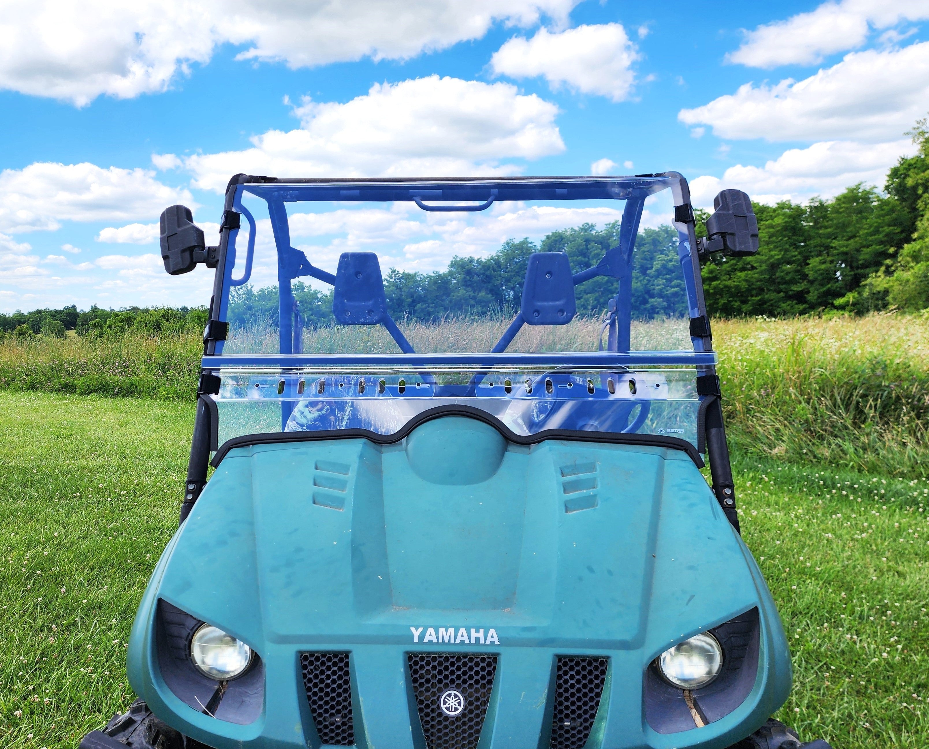 Yamaha Rhino - 2 Pc Scratch-Resistant Windshield