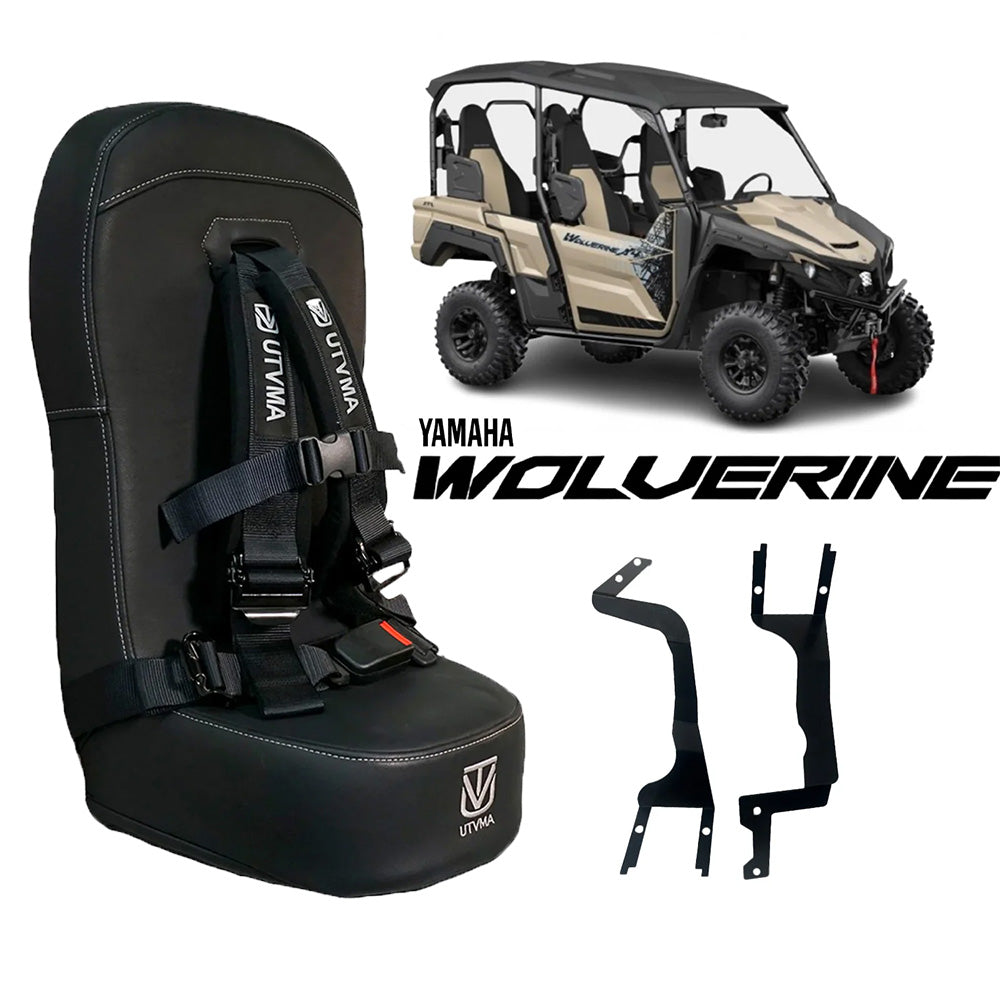 Yamaha Wolverine X2/X4 Bump Seat (2018+) / RMAX 2/4 Front Bump Seat (2021-2024) / Yamaha Wolverine RMAX 4 Compact (2025+)