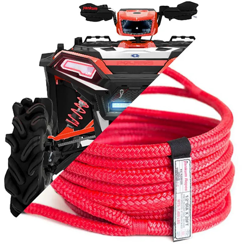 1/2" Kinetic Recovery Rope "Racer" Yankum Ropes