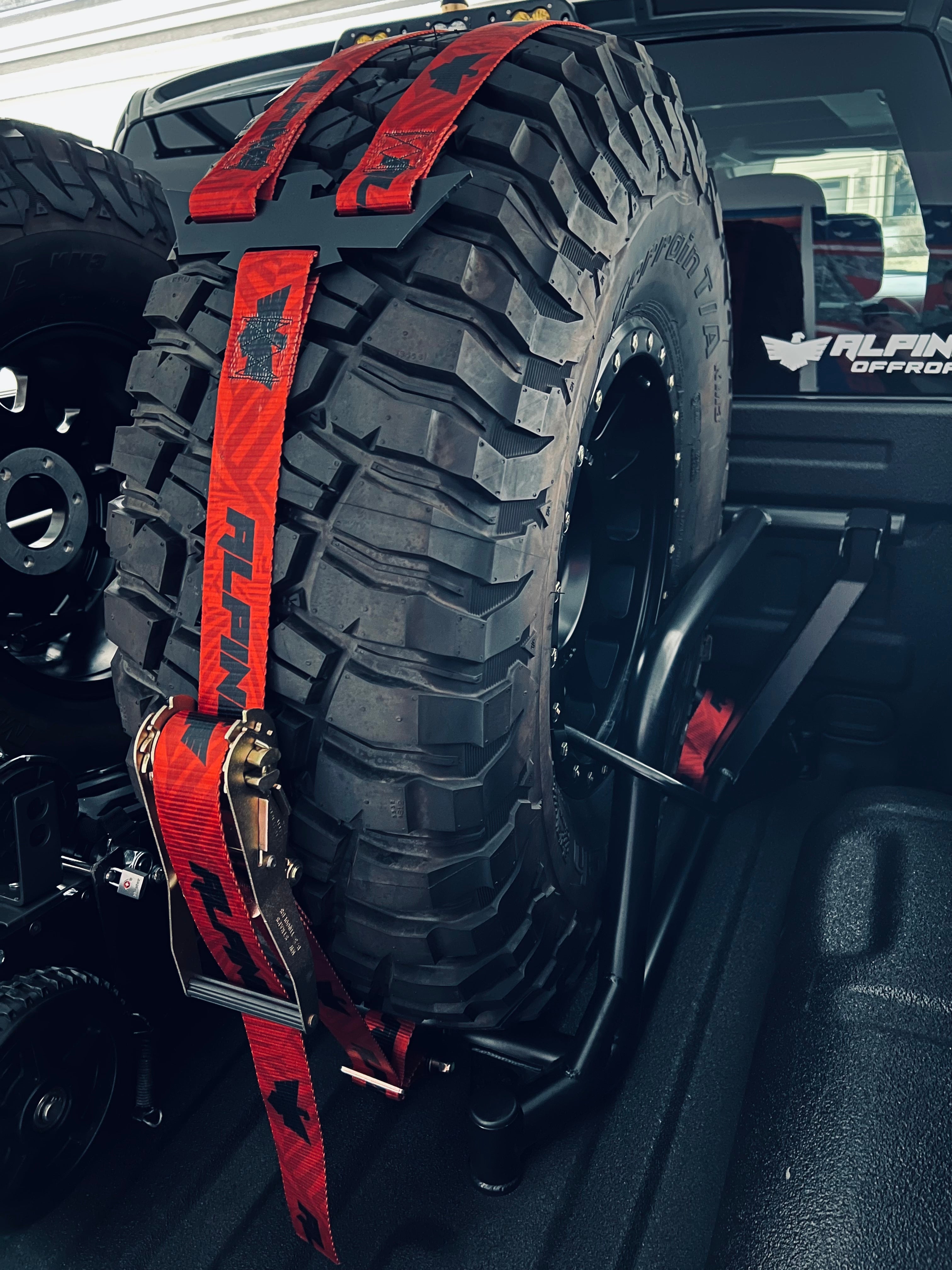 Alpine Double Eagle Straps- Red Dazzle (single strap) Alpine Offroad