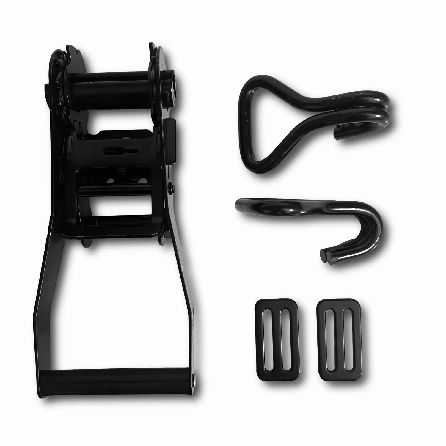 TIRE TIE DOWN BLACKOUT HARDWARE PACKAGE Alpine Offroad