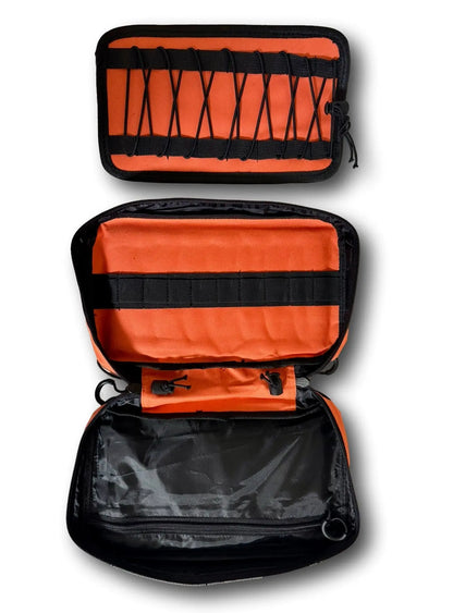 Orange Molle Pouch Set- (1 Large, 2 Medium) Alpine Offroad