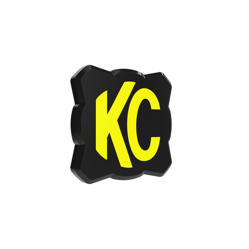 KC FLEX ERA 1 Light Cover - Black/Yellow KC Logo