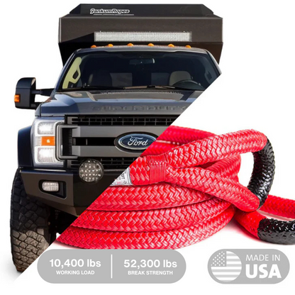 Hi-Vis Kinetic Recovery Rope
