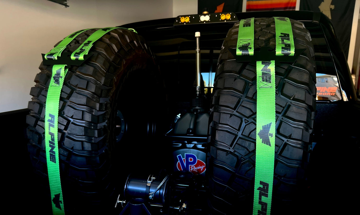 Alpine Double Eagle Straps- Green (single strap) Alpine Offroad