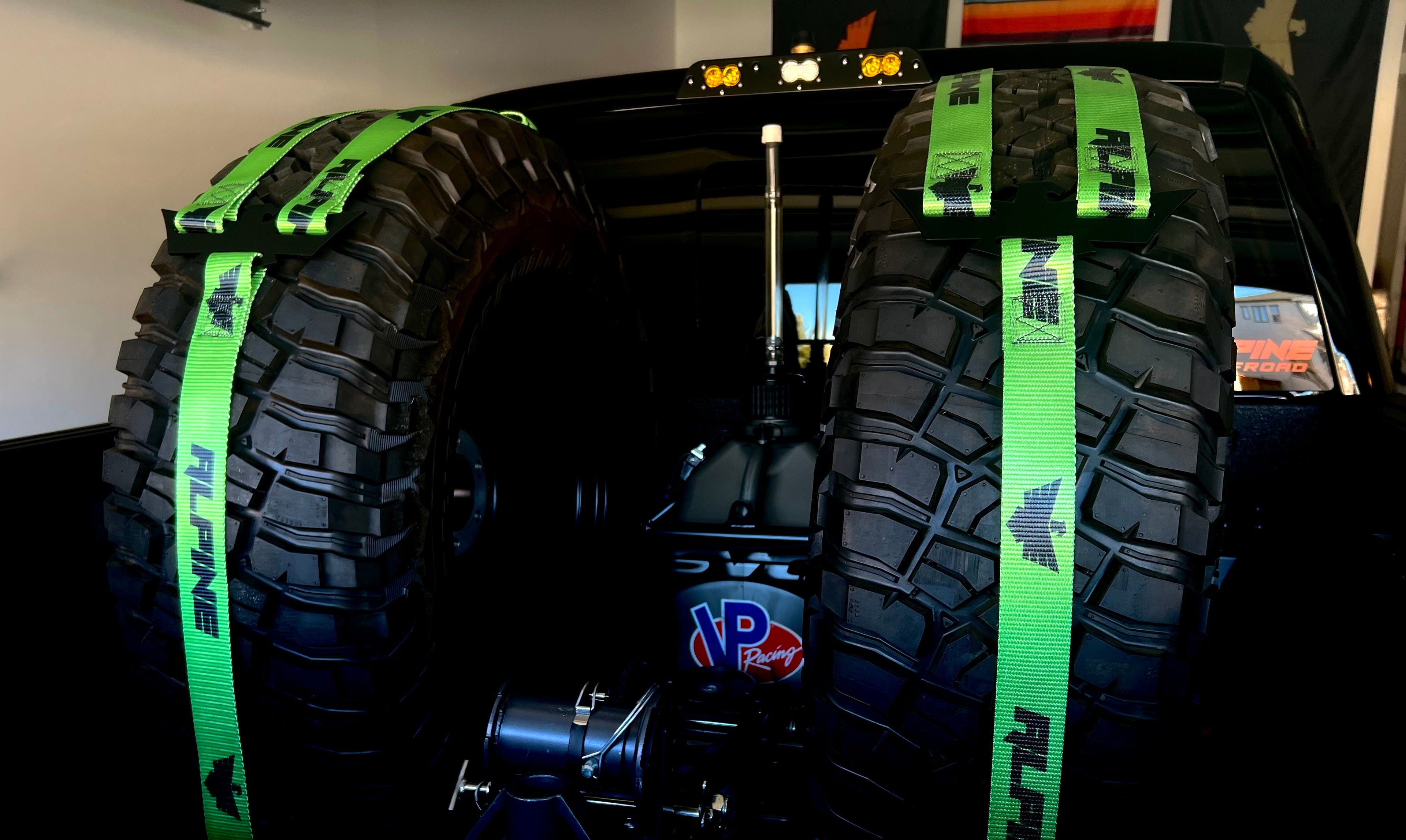 Alpine Double Eagle Straps- Green (single strap) Alpine Offroad