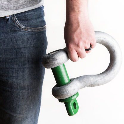 Green Pin Bow Shackle SC Yankum Ropes