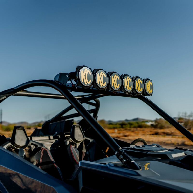 KC Gravity Pro6 39" LED Light Bar - Polaris RZR Pro R Overhead Kit