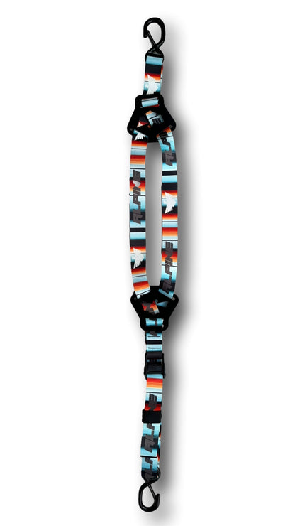 Dual Y Fuel Jug Strap- Pacifico Serape Alpine Offroad