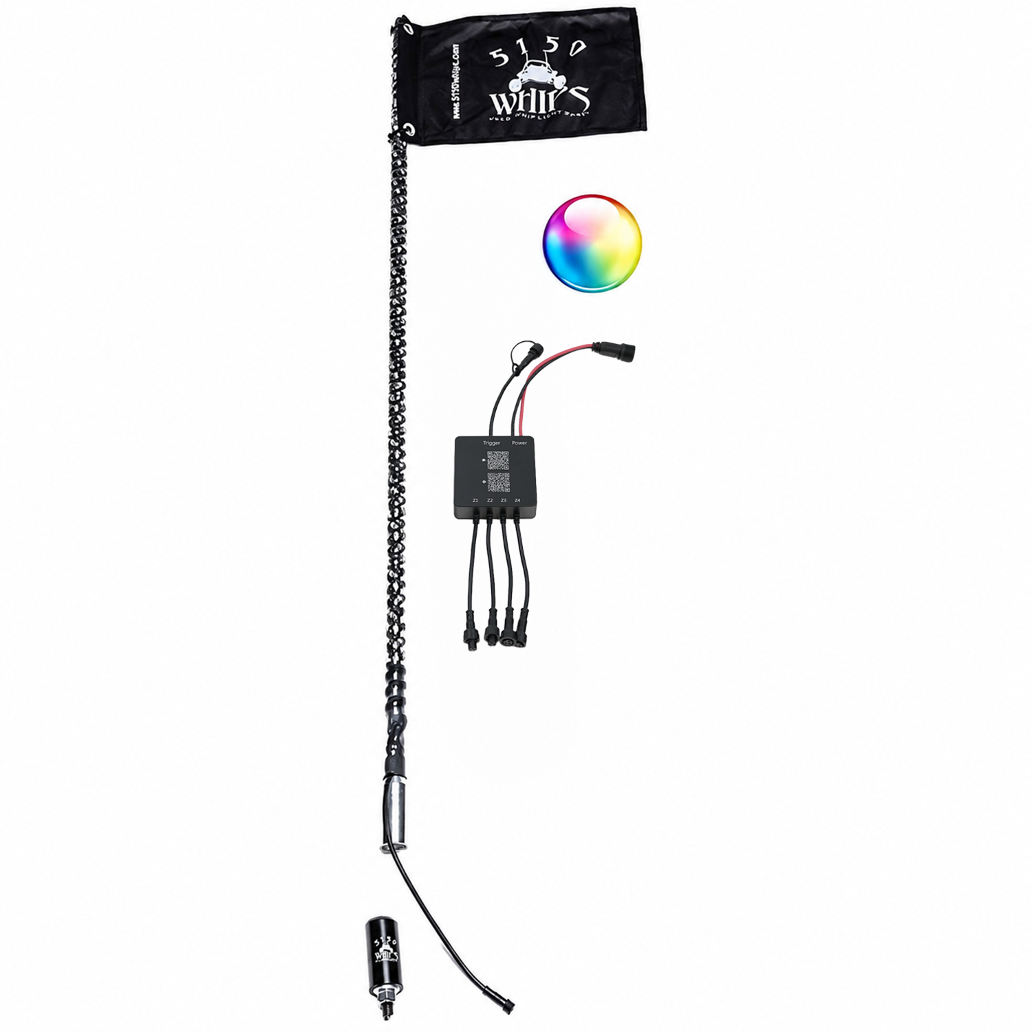 187 LED Whip