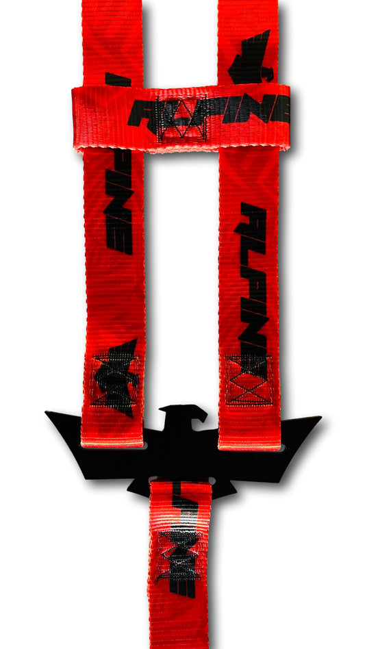 Alpine Double Eagle Straps- Red Dazzle (single strap)