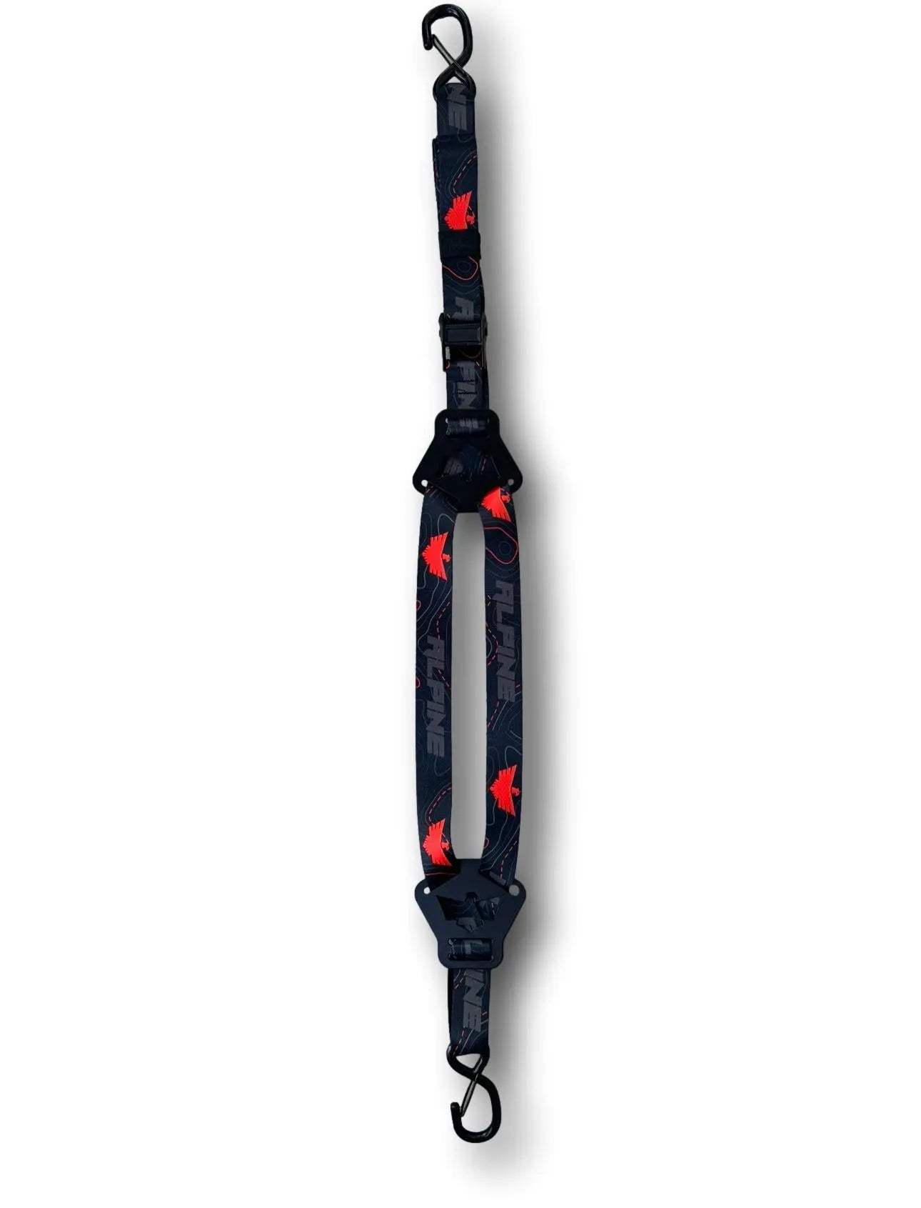 Dual Y Fuel Jug Strap- Orange Topo Alpine Offroad