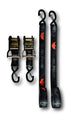 Orange Topo Universal Tie Downs (Pair) Alpine Offroad