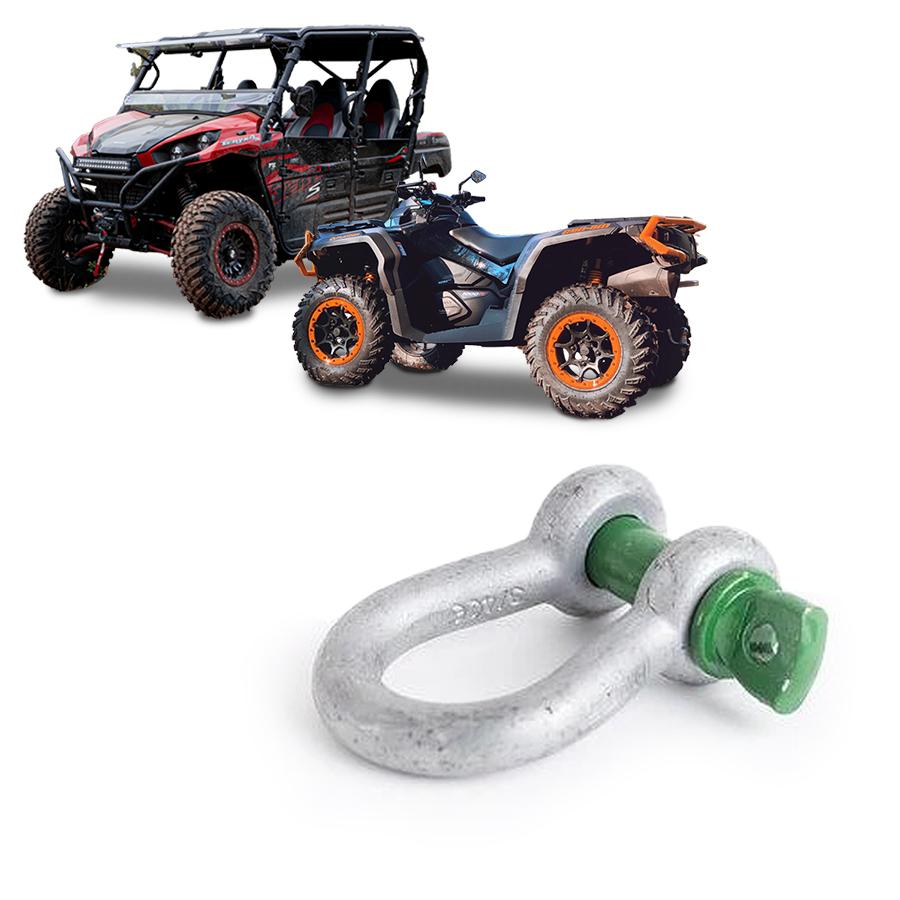 Green Pin Bow Shackle SC Yankum Ropes