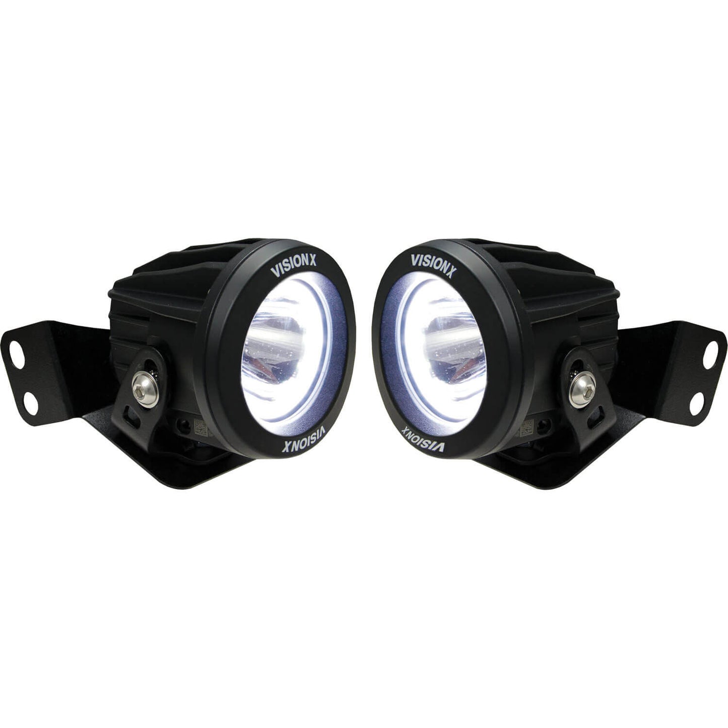 2008-2019 Polaris RZR A-Pillar Optimus Mounts (with 2 XIL-OPRH115 Lights)