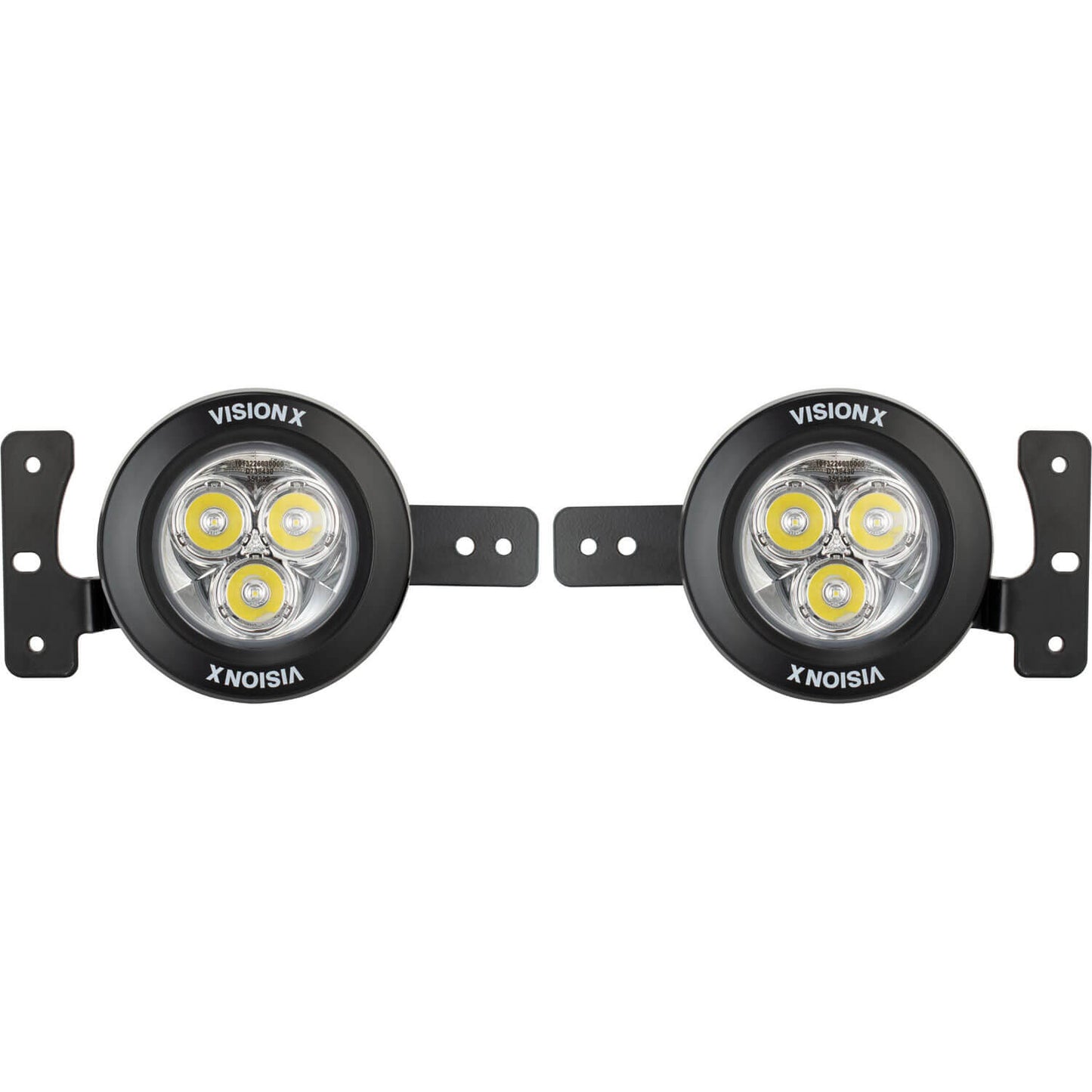 18+ Jeep JL / '20+ Jeep Gladiator Fog Light Kit with 3.7" Multi-LED Mini Cannons