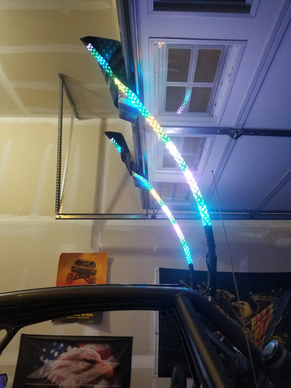 R1 Extreme LED Light Whips (Pair)