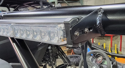Rear Chase Light Bar Tabs for 1.75" Tube