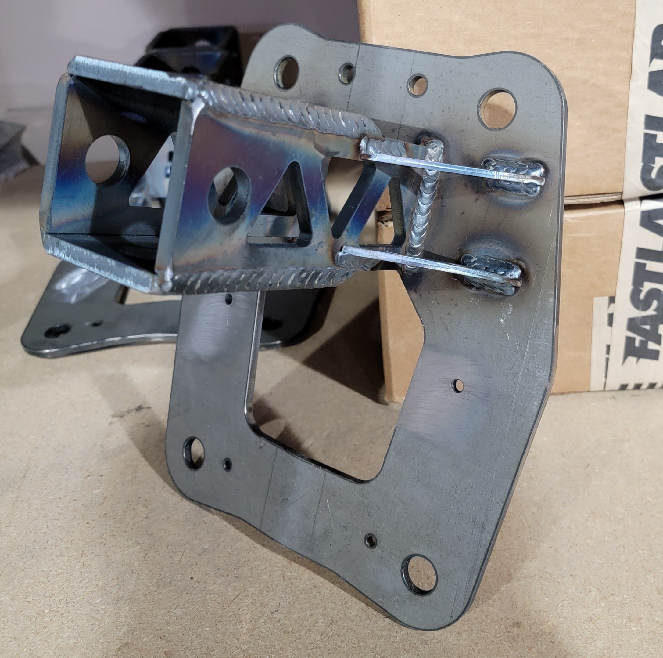 FastLab RZR Turbo R &amp; Pro R Radius Rod Hitch Pull Plate