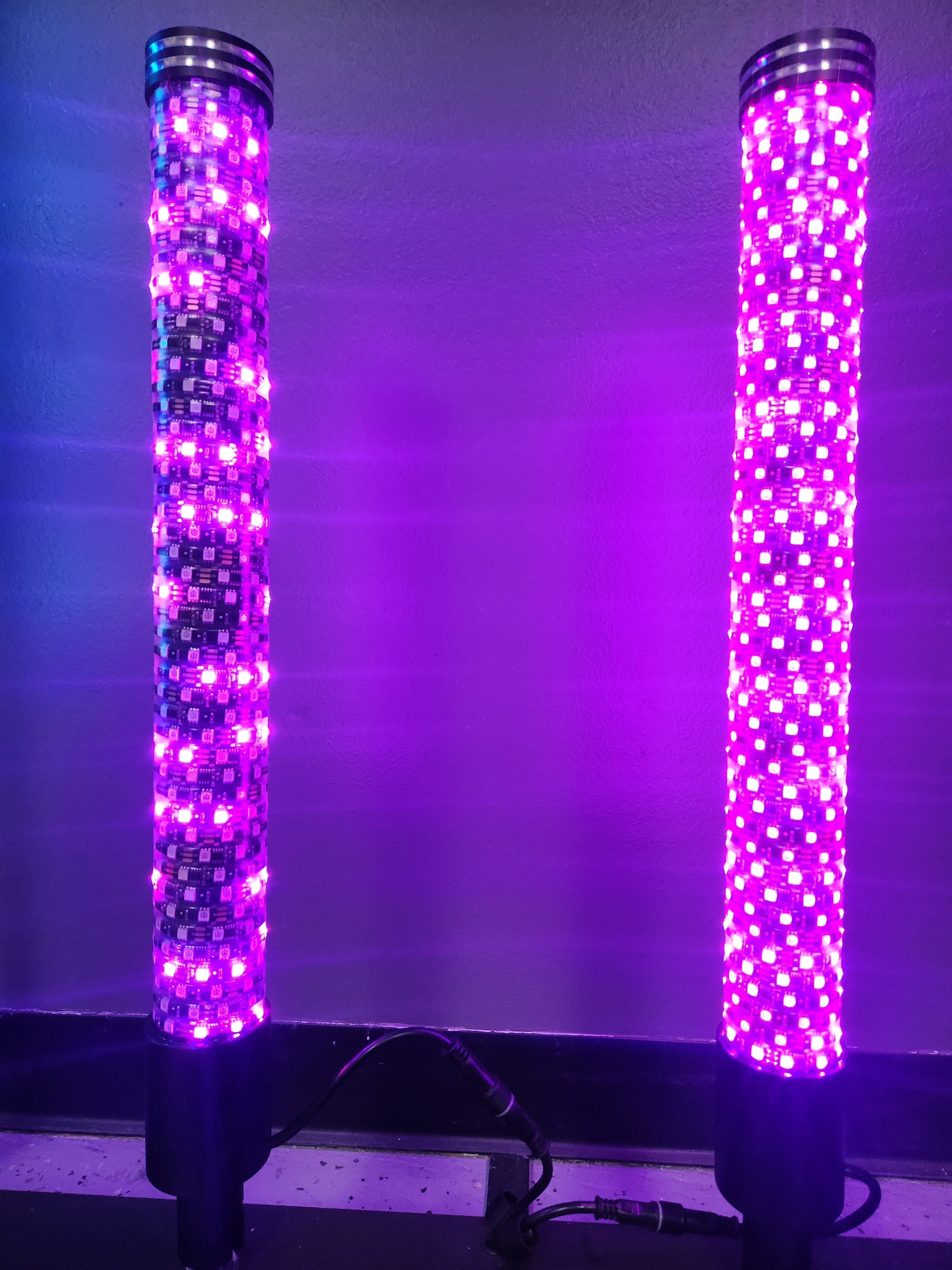 Fatty LED Light Whips (Pair)