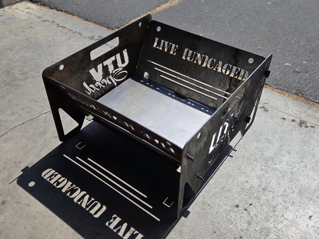 UTV SPEED PORTABLE FIRE PIT