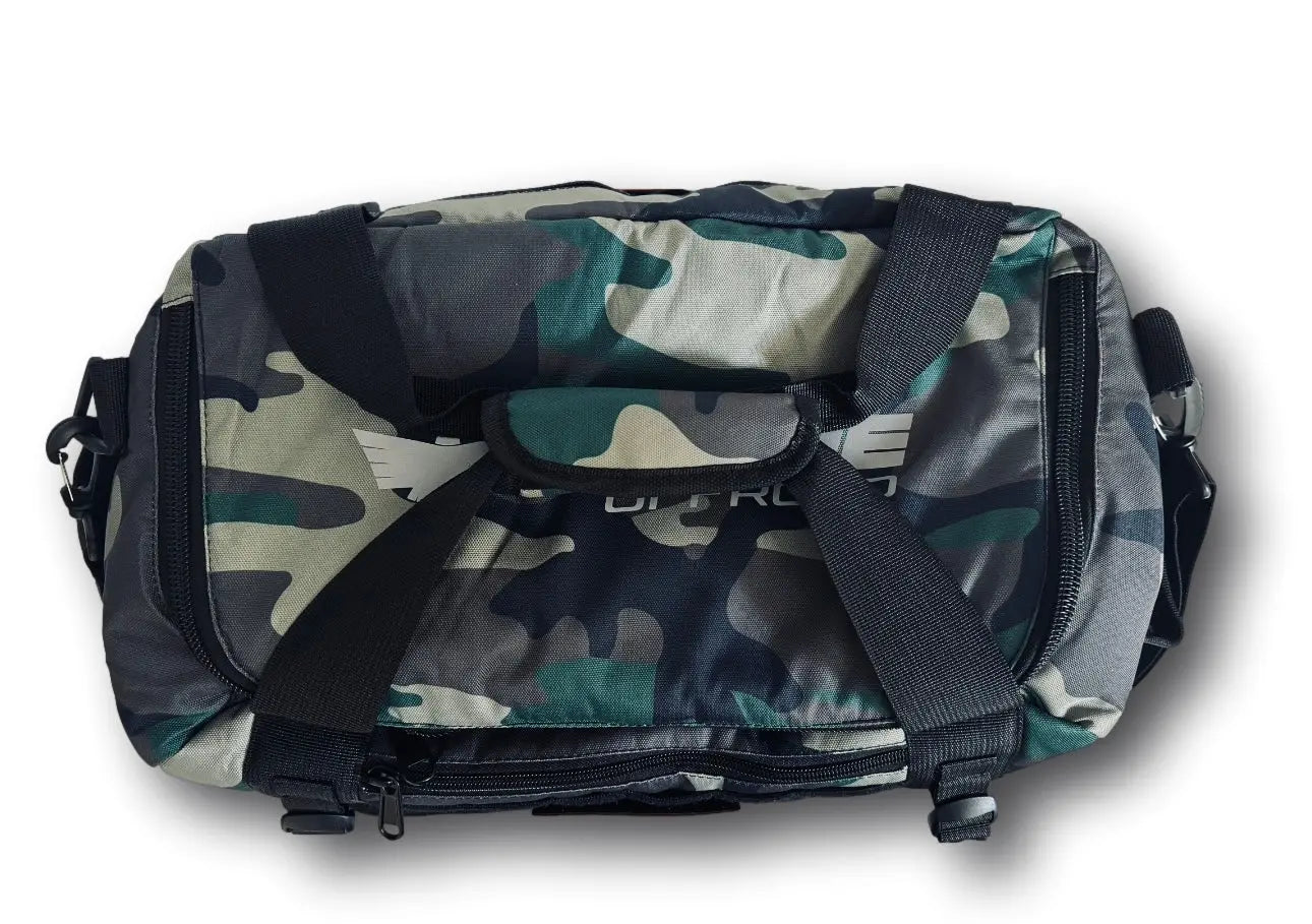 Woodland Camo Tactical Duffle Bag Alpine Offroad
