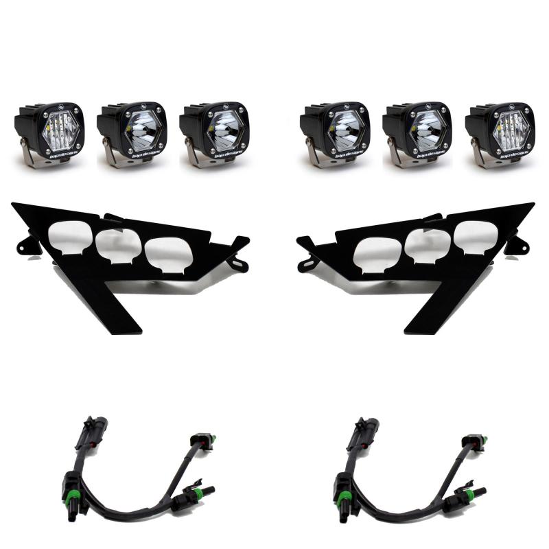 Polaris RZR S1 LED/Laser Headlight Kit | 2020–2024
