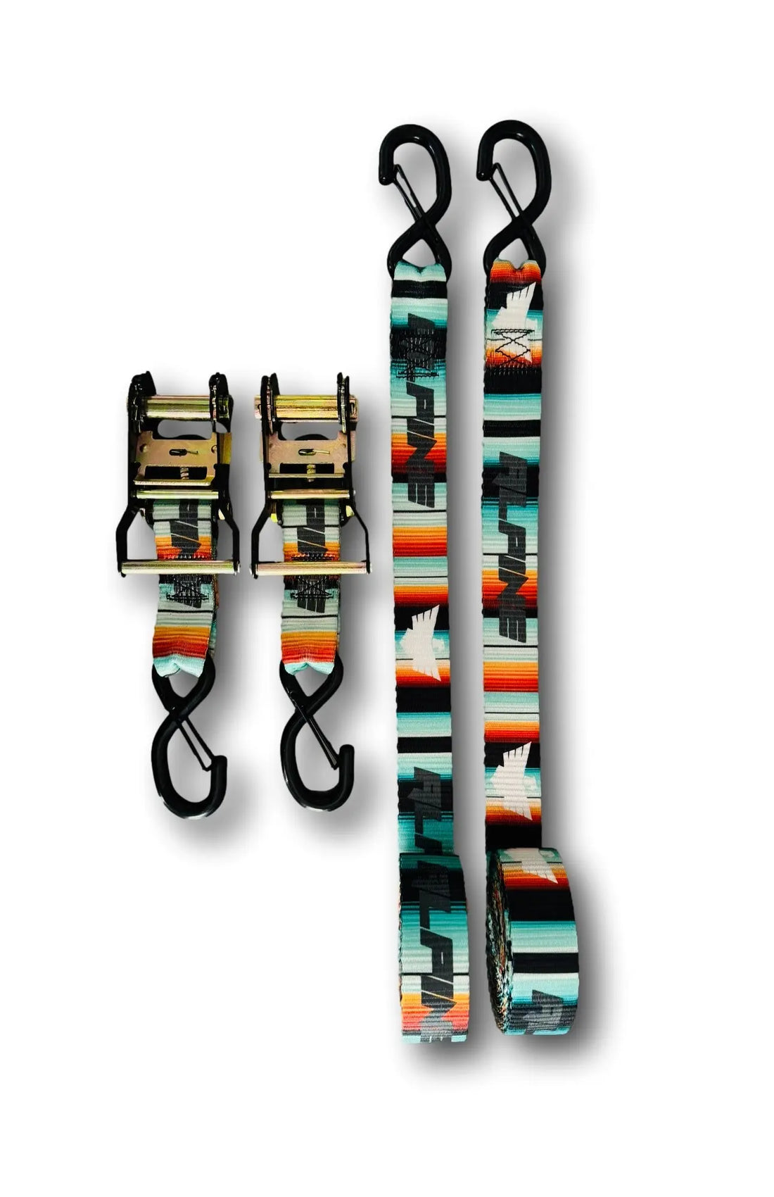 Pacifico Serape Universal Tie Downs (Pair) Alpine Offroad
