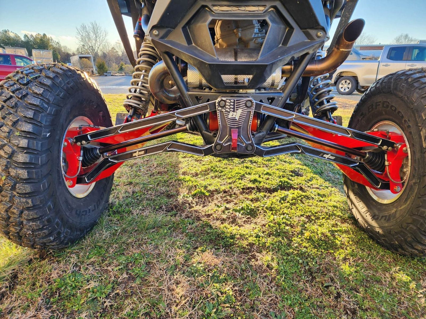 Polaris Pro R/Turbo R Billet Radius Rods