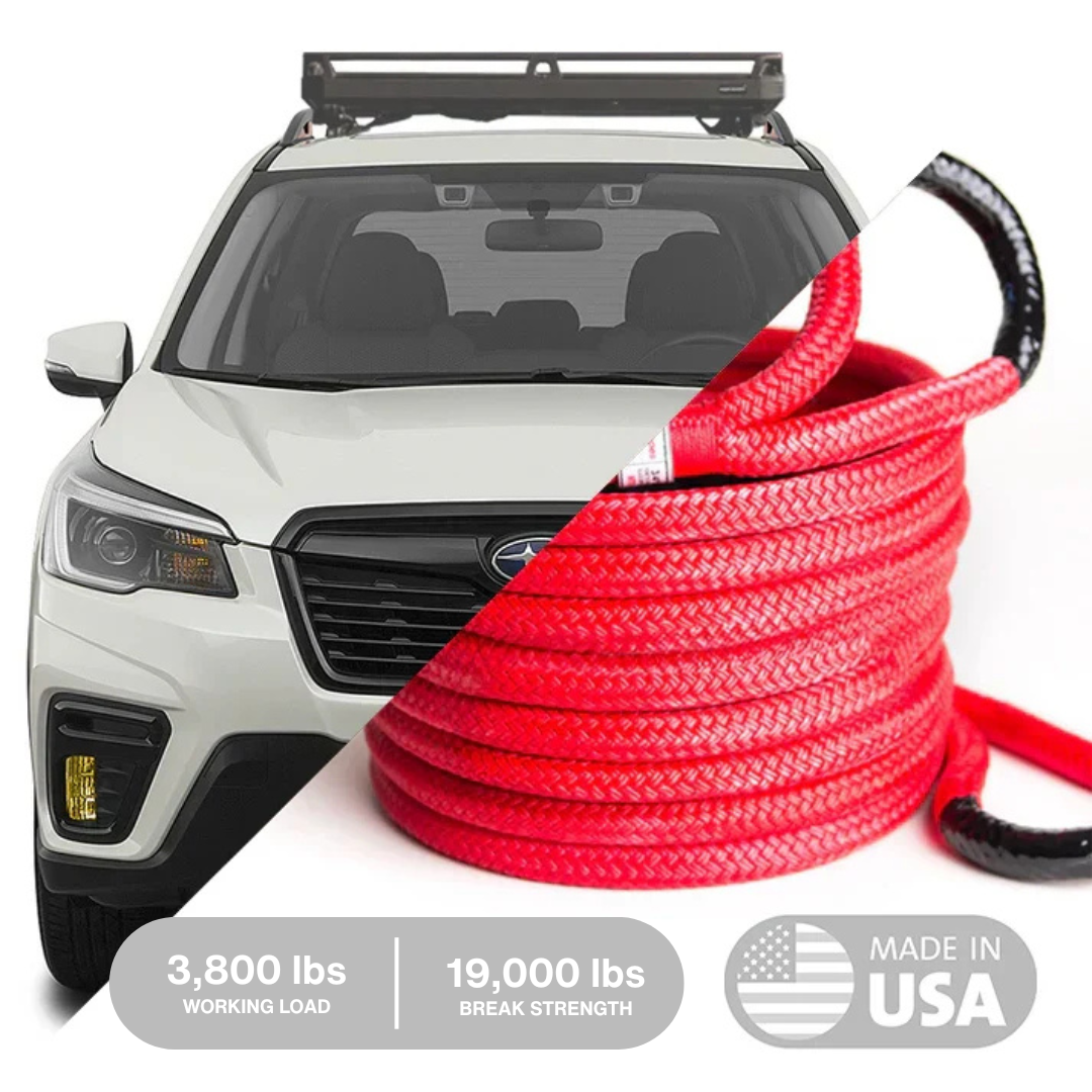 Hi-Vis Kinetic Recovery Rope Yankum Ropes