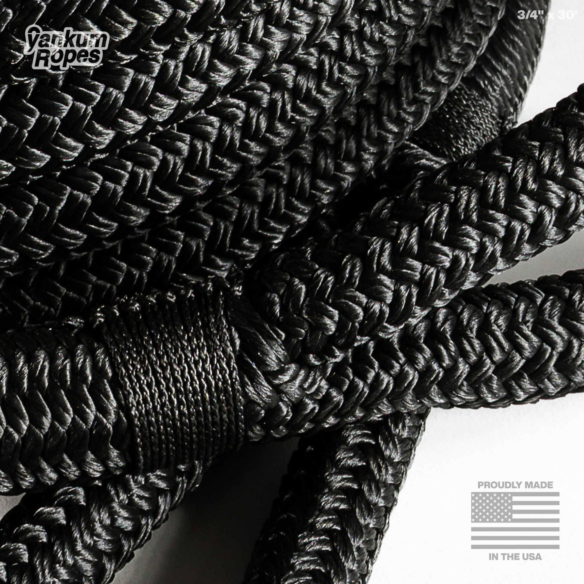 Hi-Vis Kinetic Recovery Rope