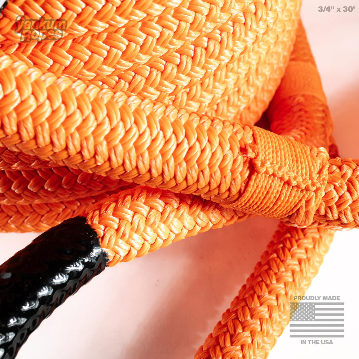 Hi-Vis Kinetic Recovery Rope