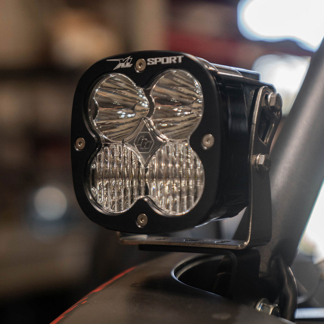 LED light bar with &